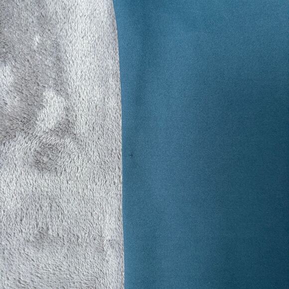 Zyia Active Blue Green Colorblock Leggings Size 8-10 Ankle High Rise - Picture 5 of 5